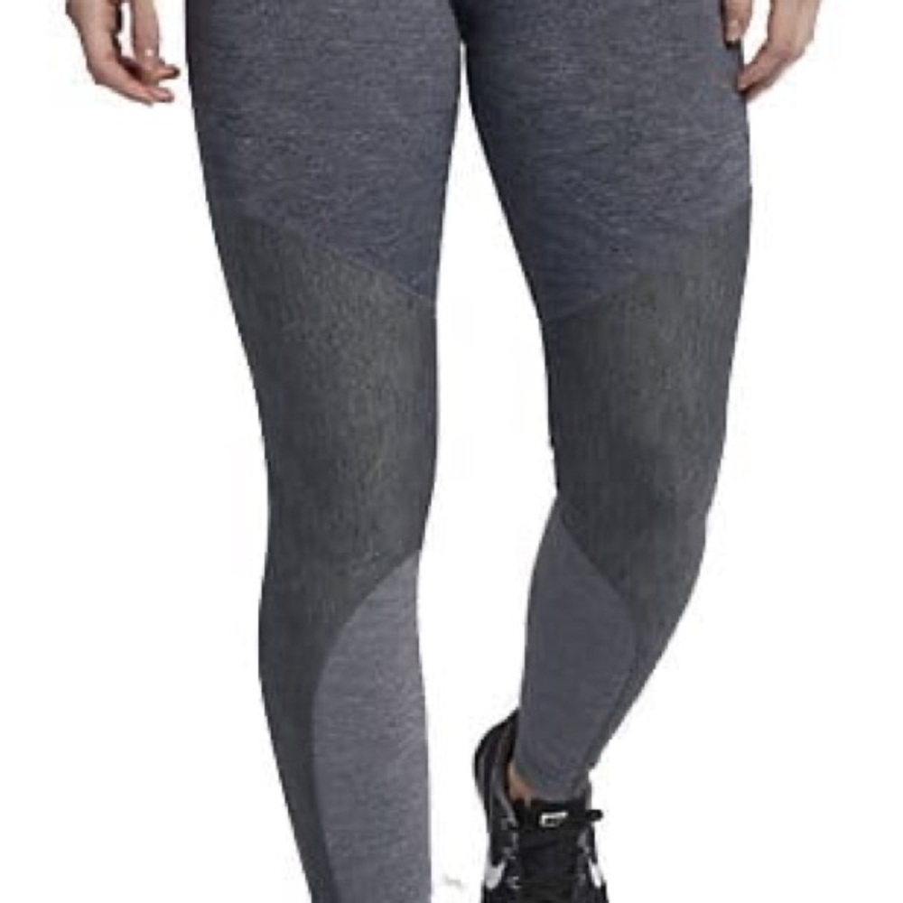 Nike Women’s Dri-Fit Power Tight sculpted Heather Size Small Run Jog